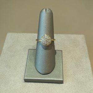 Tacori 18k Yellow Gold Diamond Ring
